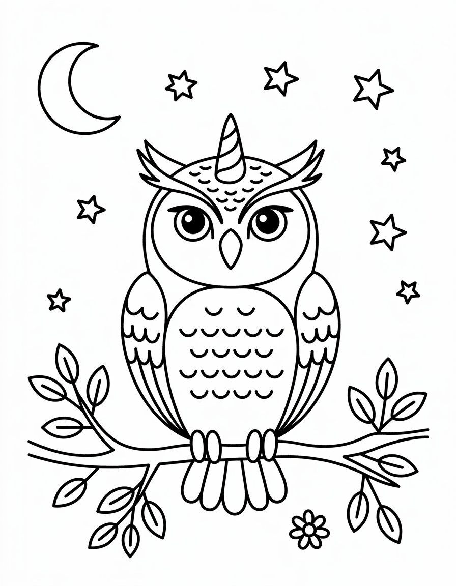 Unicorn Owl